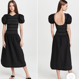 Ganni Cotton Poplin Dress - Like New